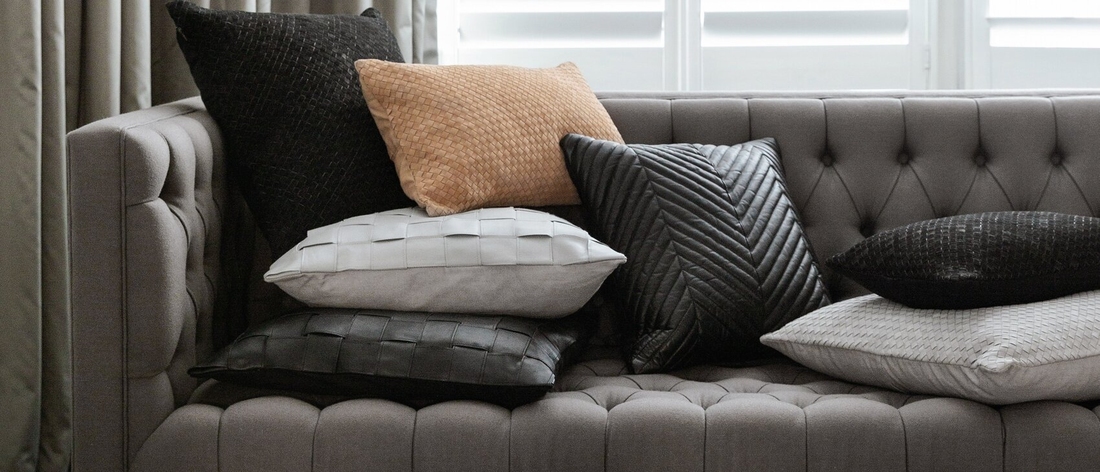 Как выбрать декоративные подушки для дивана