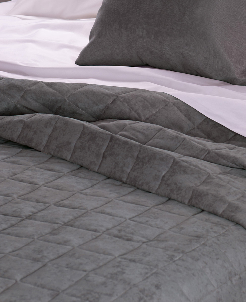 Bedspread Maximilian 180X270 Silver