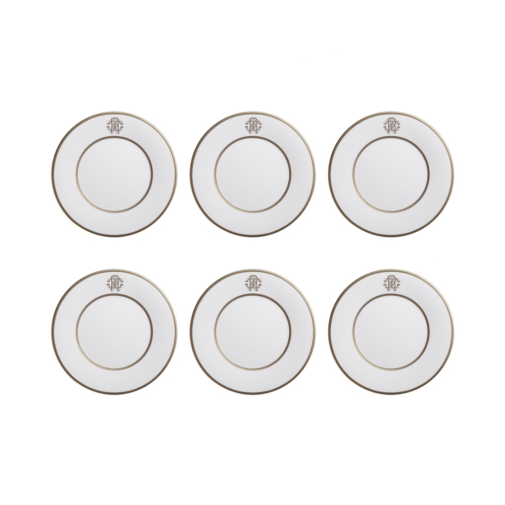 Silk Gold Set de 6 farfurii fel principal