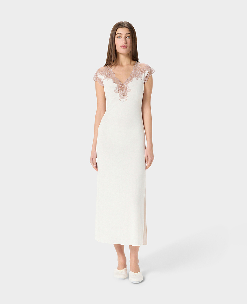 Rochie lungă Sensuale 42 avorio