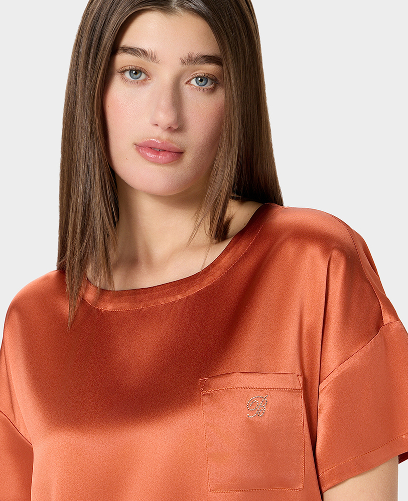 Bluza Seta S brandy