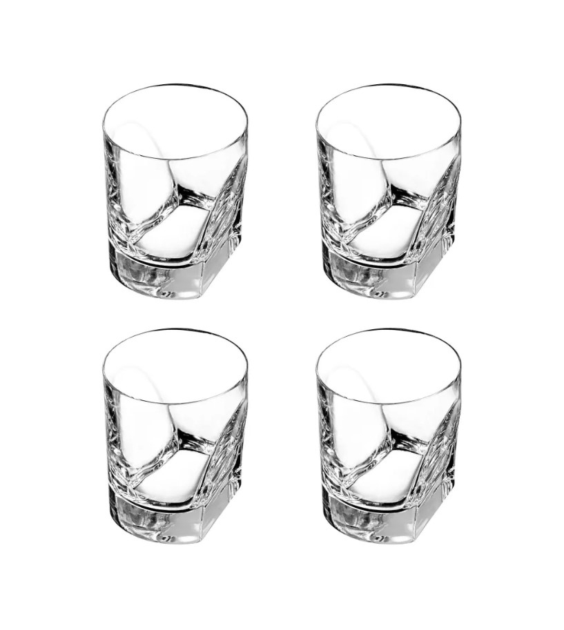Conversazione Set of 4 Double Old Fashioned Glasses