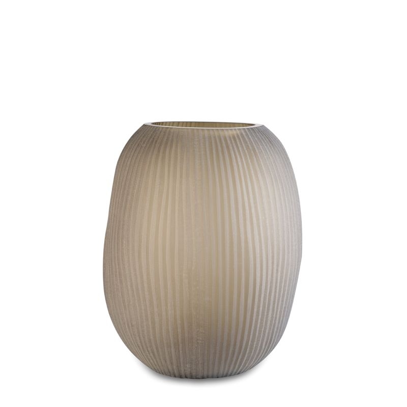 Vase Nagaa L smokegrey
