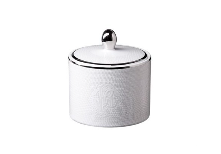 Lizzard Platin Sugar Pot