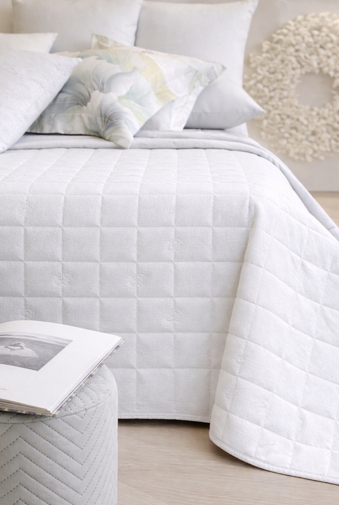 Bedspread Sunday 270X270 white