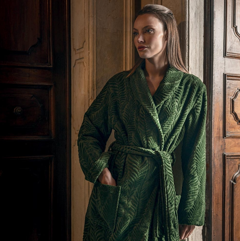 Bathrobe Felci S Verde Bosco