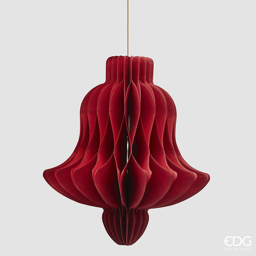 Елочная игрушка Campana Origami H15 Red