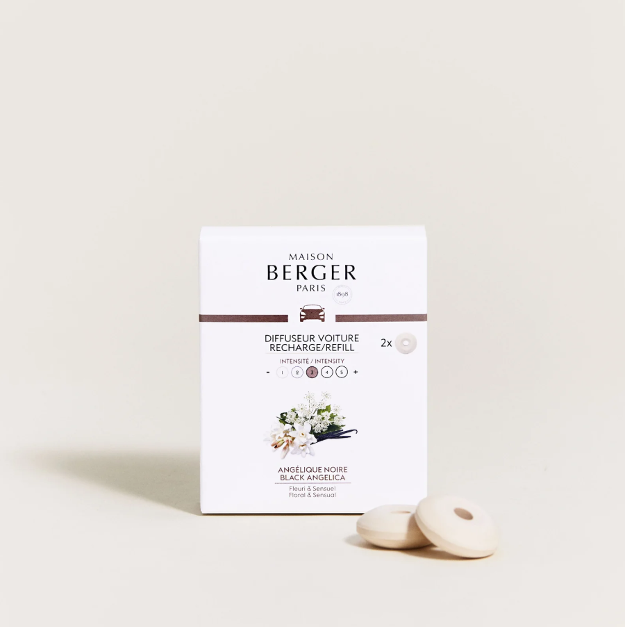 Black Angelica Car Diffuser Refills
