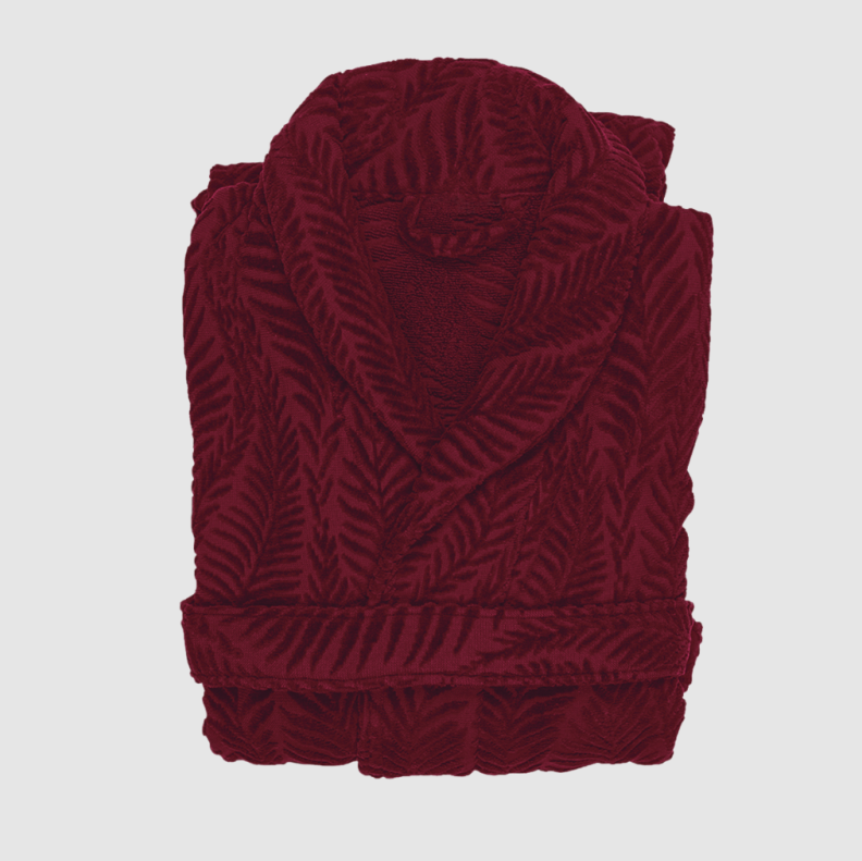 Halat de baie Felci L Burgundy