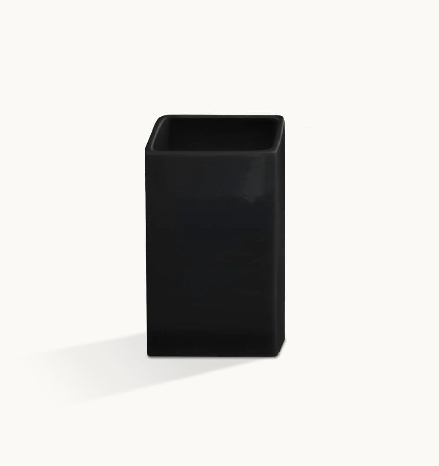 Porcelain DW 610 Toothbrush Holder black