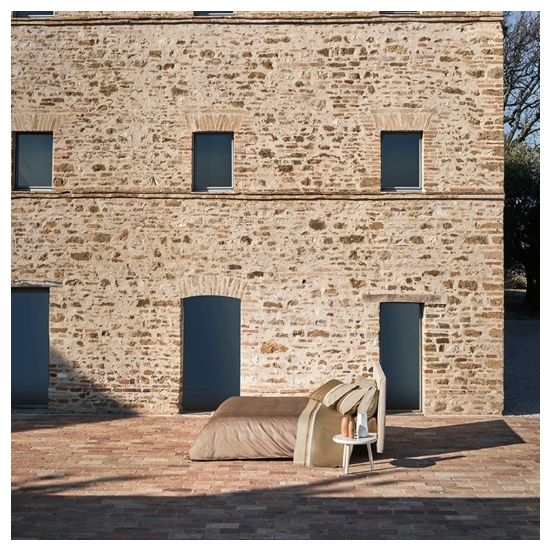 Duvet cover Kubric 250X200 Tortora+Cammello