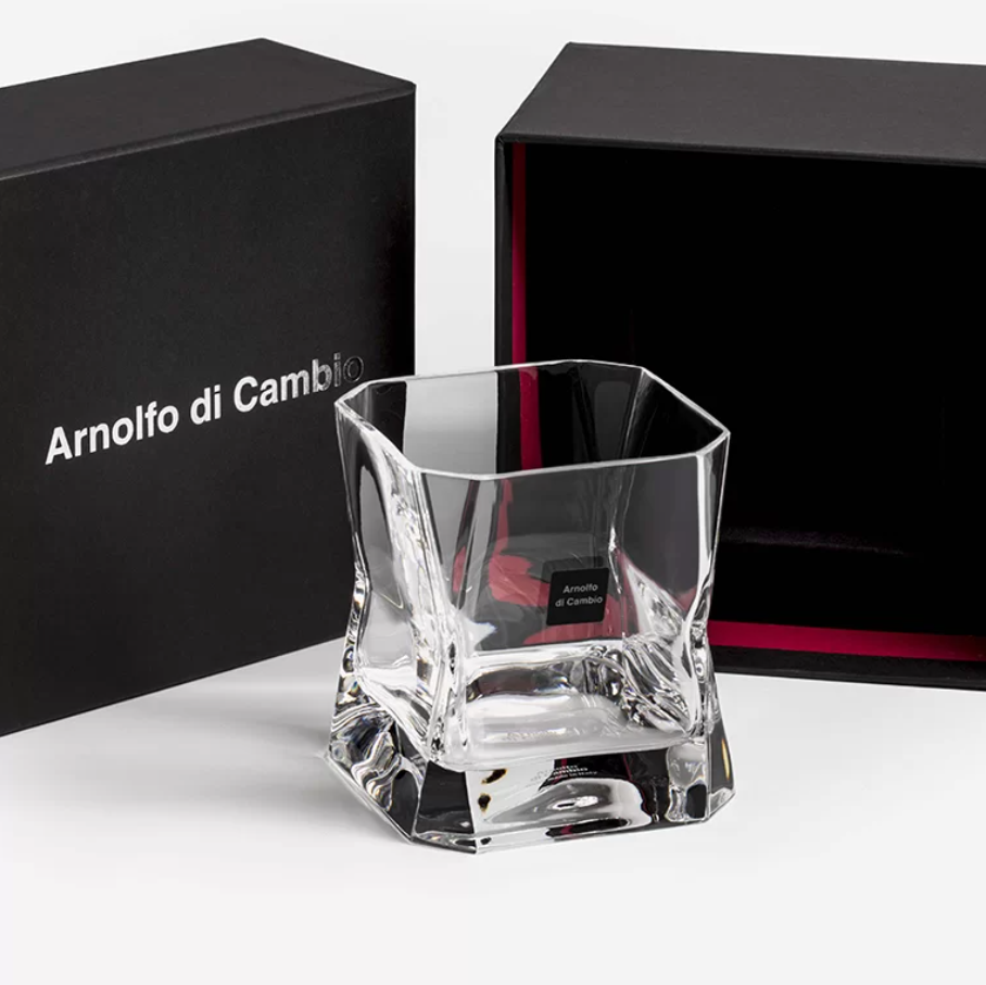 Cibi Crystal whiskey glass Double Old Fashion