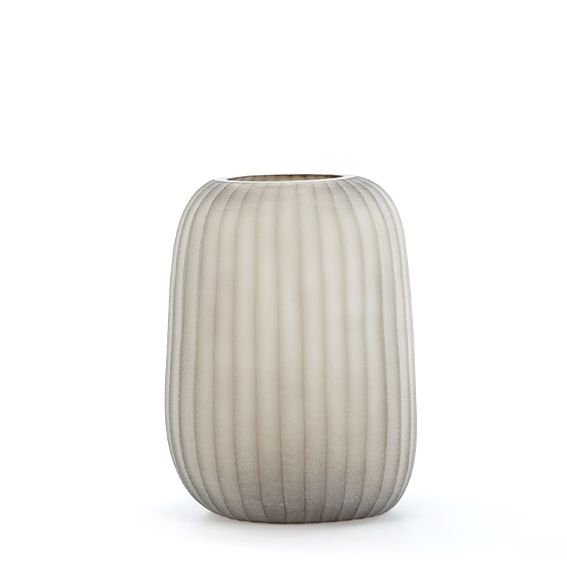 Vase Erongo L smokegrey