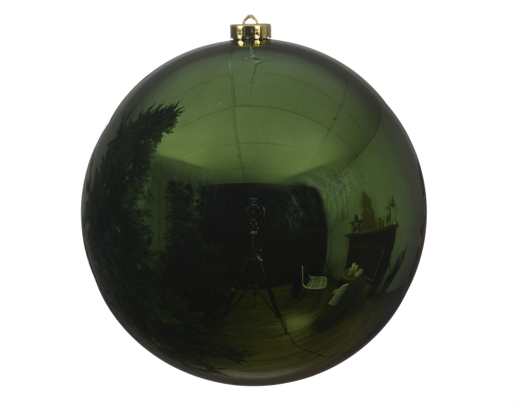 Christmas tree decoration Shiny D20 Pine Green