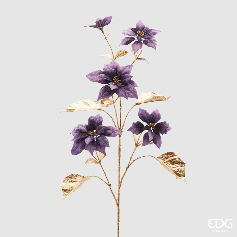 Floare decorativă stea de Crăciun 