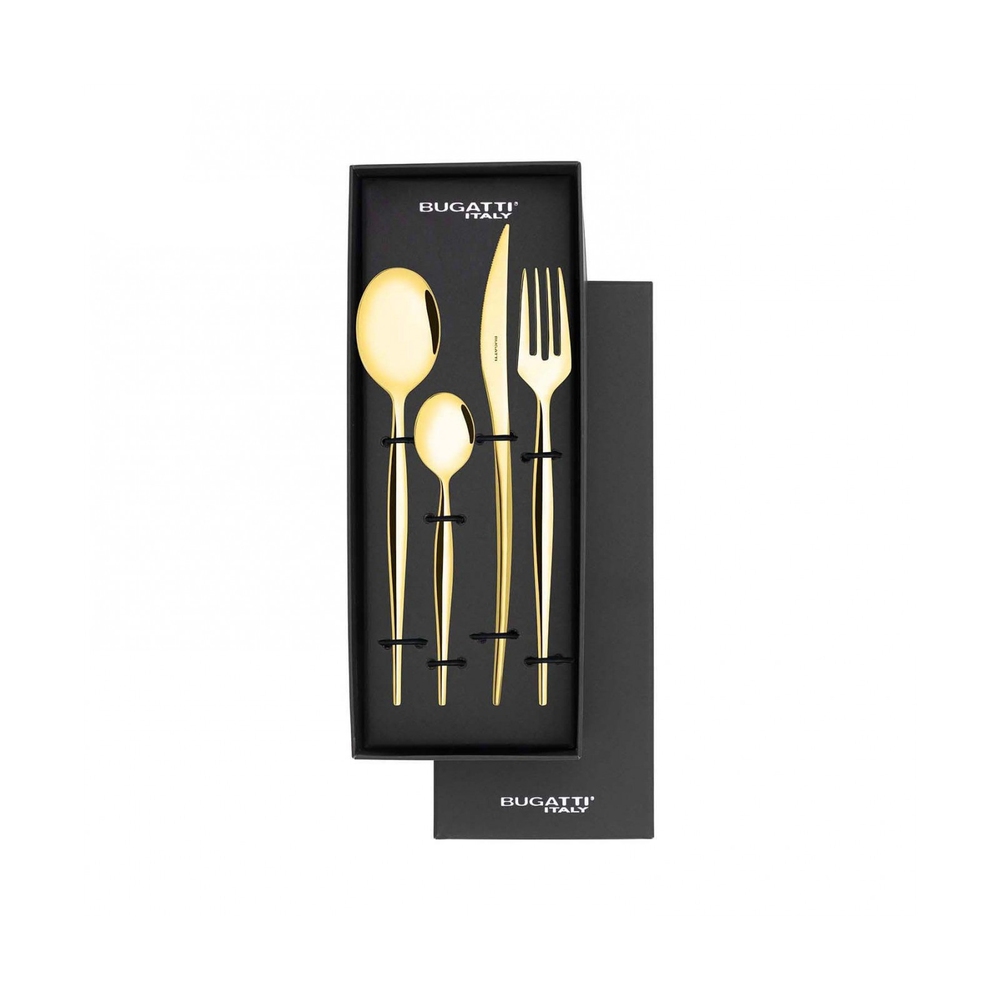 Natura Gold Set de 24 tacâmuri în cutie Lux