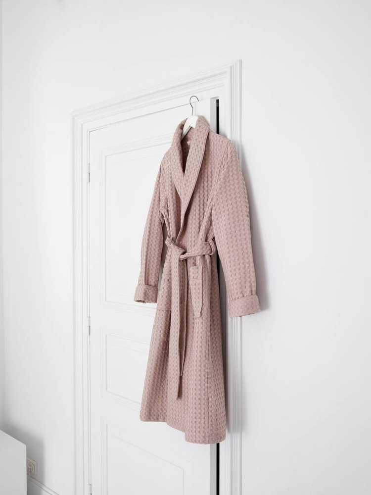 Halat de baie Viggo L roz pudră