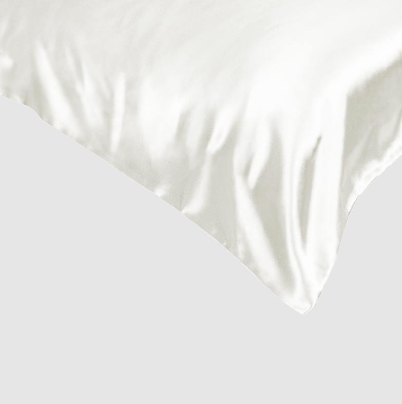 Pilowcase made of silk La Galleria 50X80 bianco seta