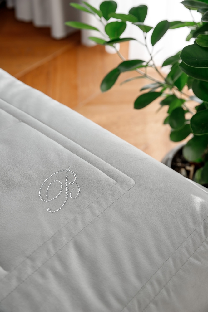 Cuvertură Blu Velvet 270X270 Sky