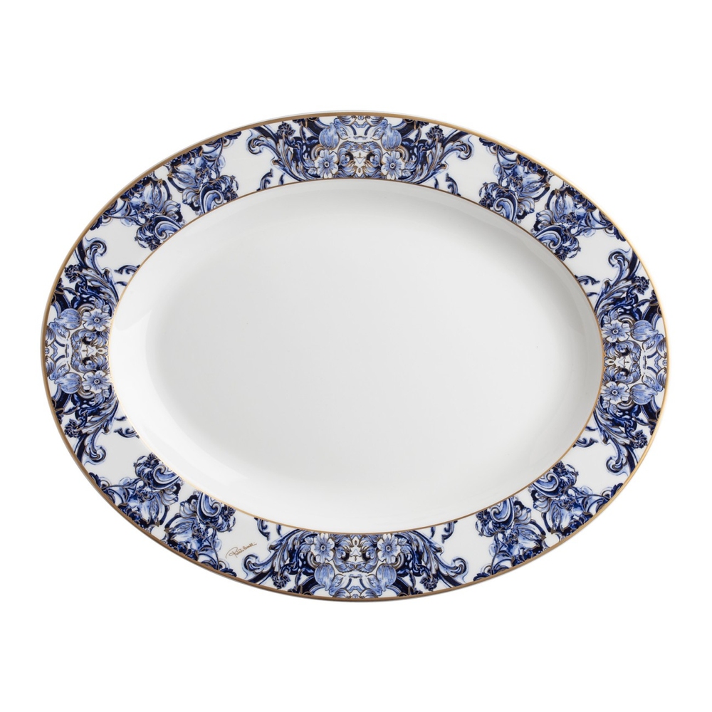 Azulejos Oval Dish