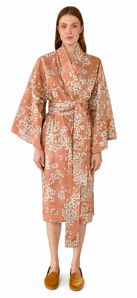 Bathrobe Kimono S/M sandalo
