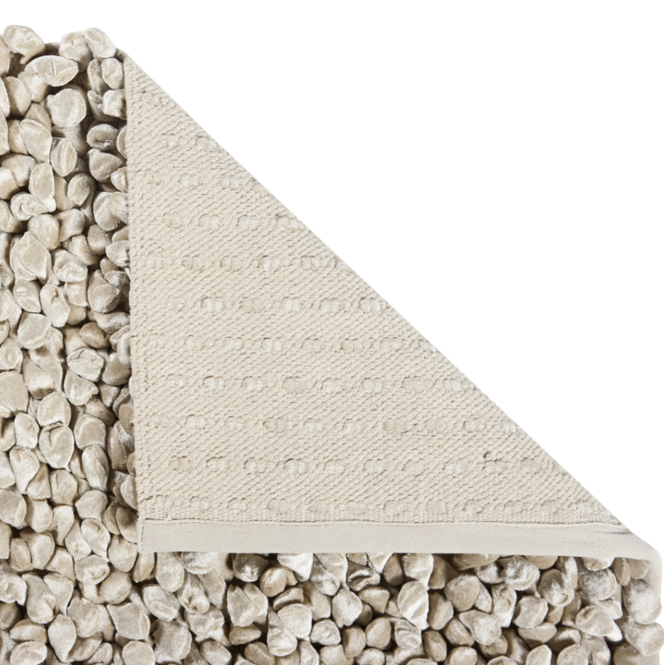 Rocca Bath Mat 60X60 Black