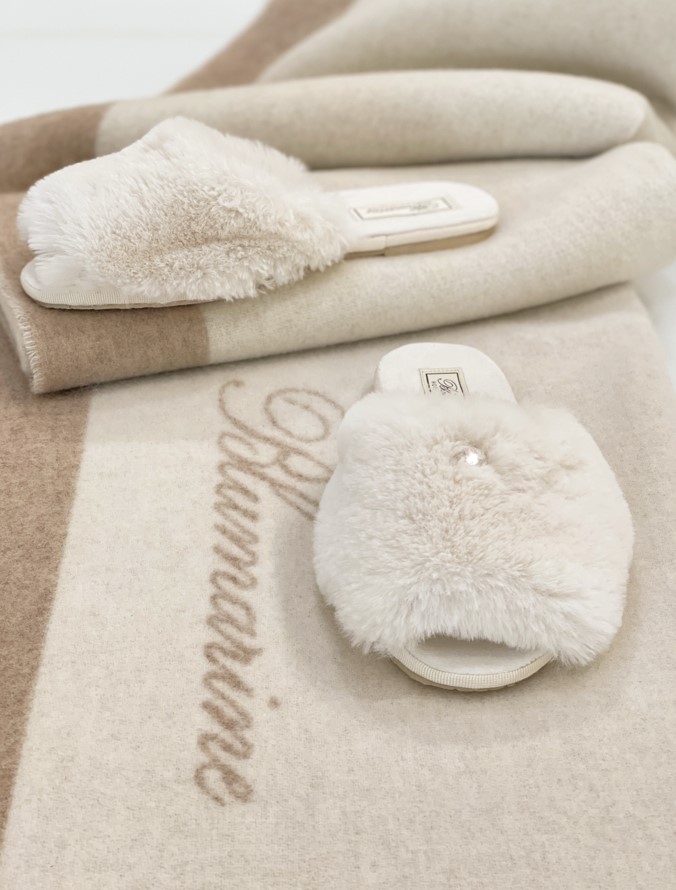 Papuci de casă New Blanca Beige 40