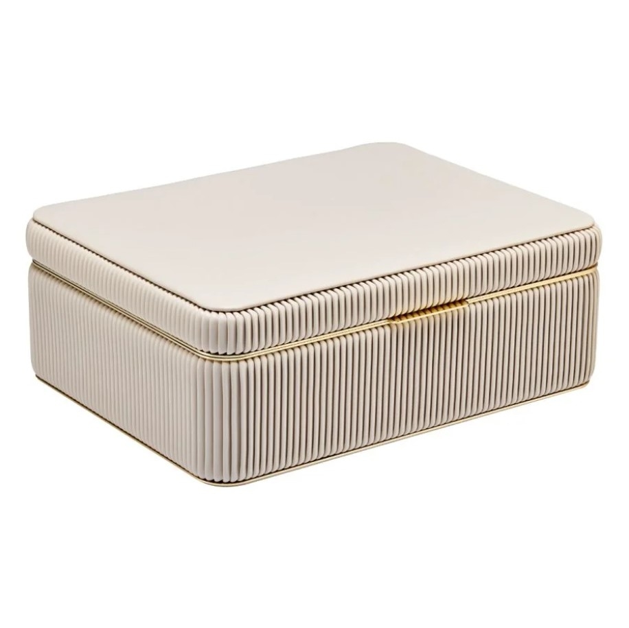 Bella Jewelry Box Large Bone