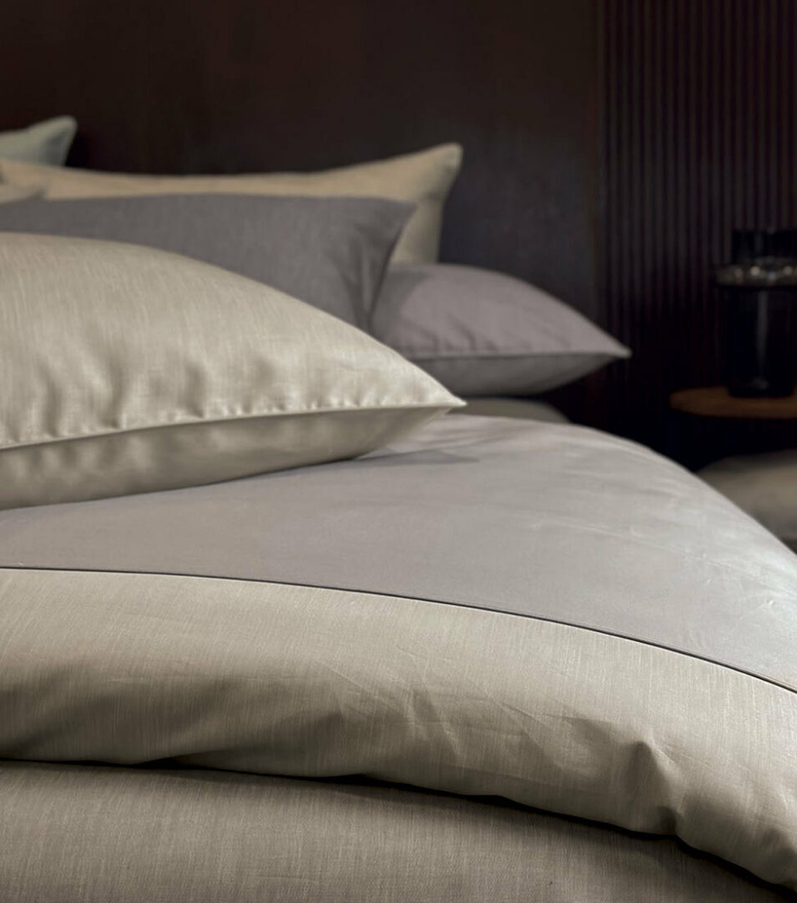 Duvet cover set Kelly 220X200 Biscotto