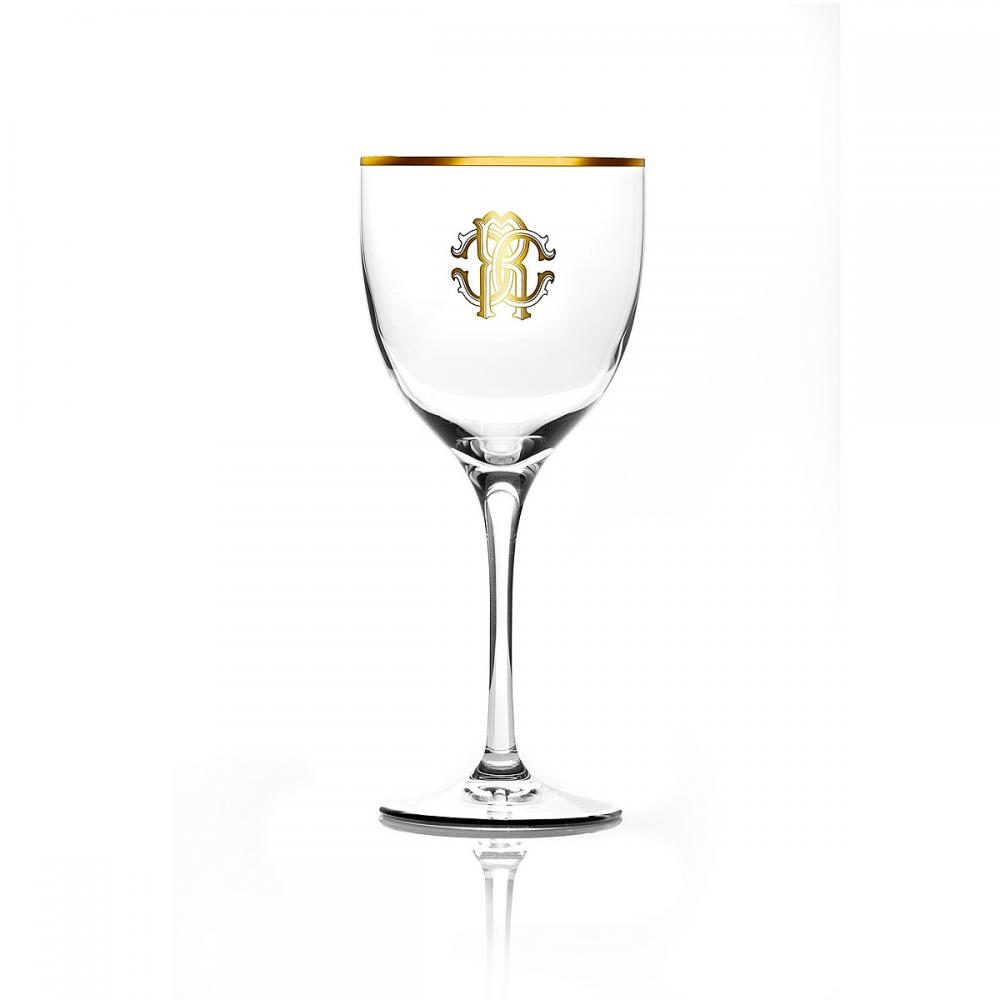 Set of 6 wine glasses Monogramma