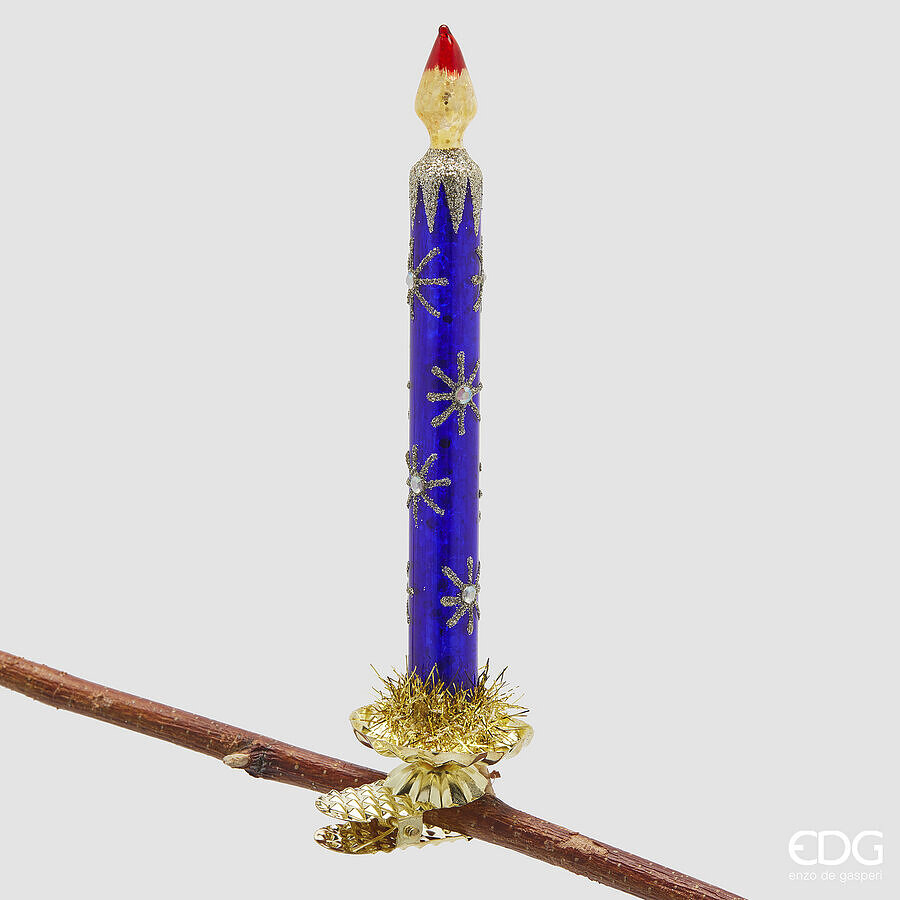 Елочное украшение Candela H18 Blue