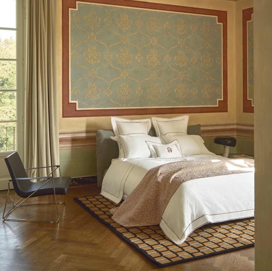 Постельное белье Isola 220X200 Bianco+Sandalo