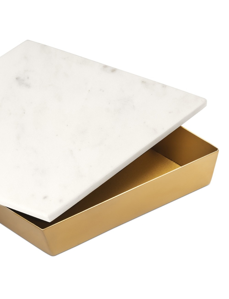 Шкатулка Myst Big White/Gold