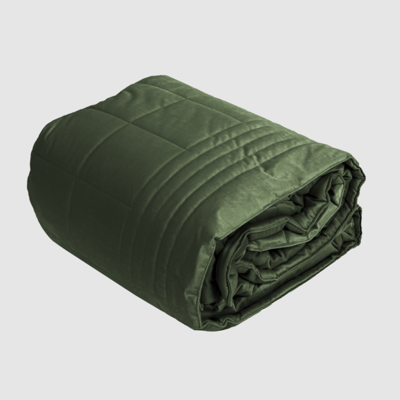 Bedspread Arcimboldi 270X270 verde bosco