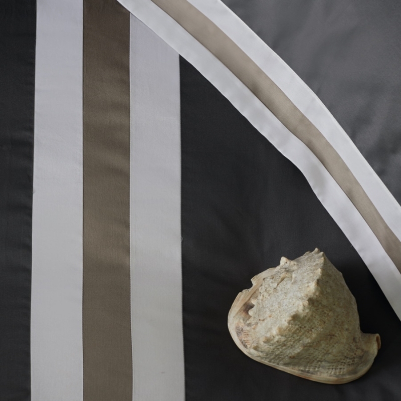 Duvet cover Sentieri 250X200 Grigio-Sasso