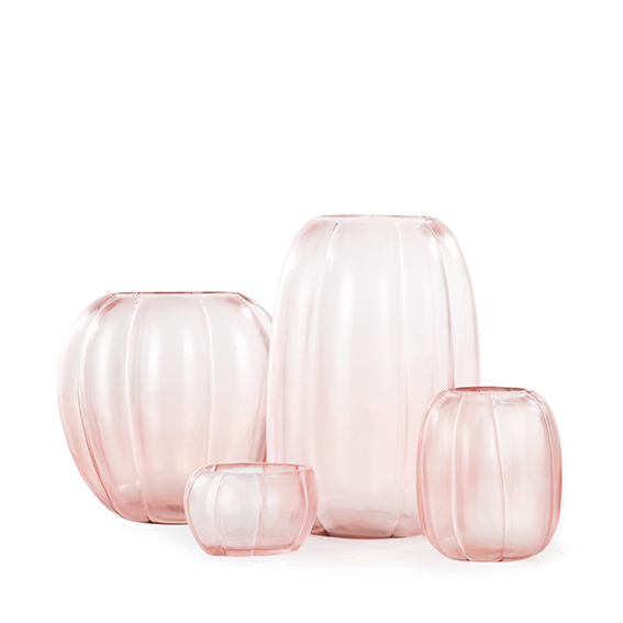 Vase Lalibela L rose