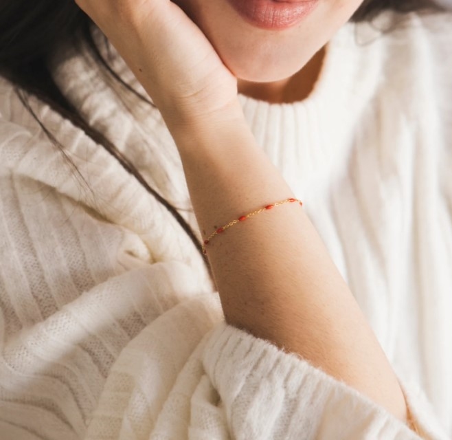 Scented Candle Brioche Bracelet