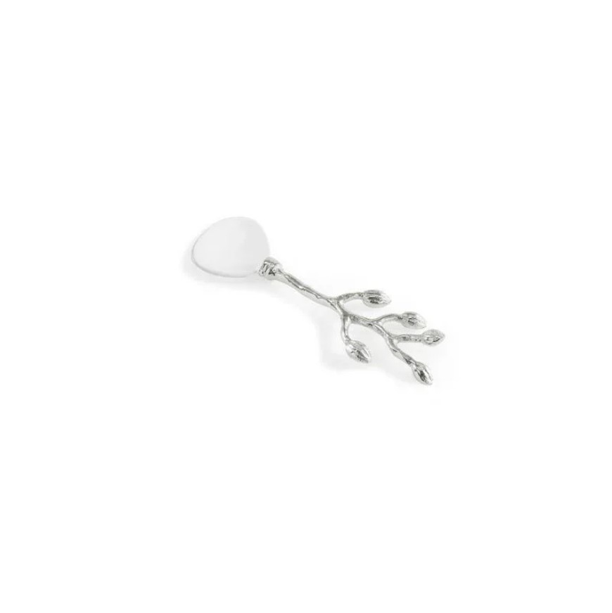 Orchid Silver Bol pentru caviar cu linguriță