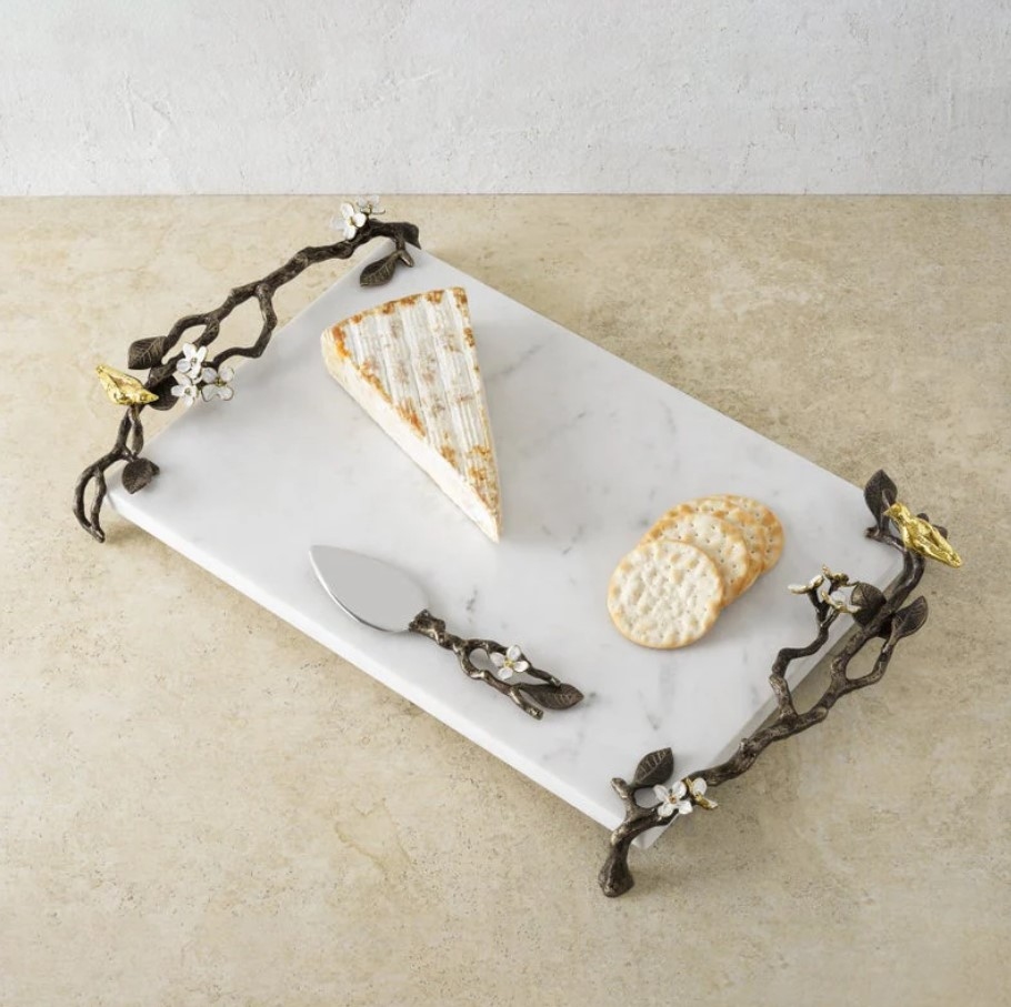 Lovebirds Плато для сыра с ножом