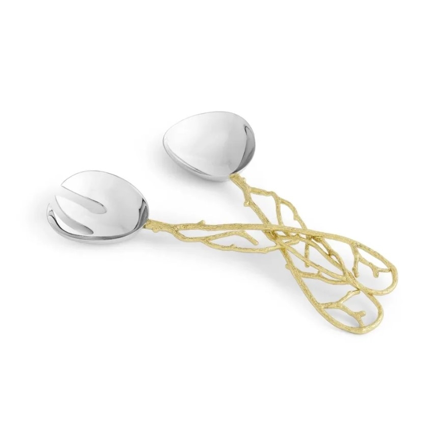 Butterfly Ginkgo Gold Set tacâmuri de servire
