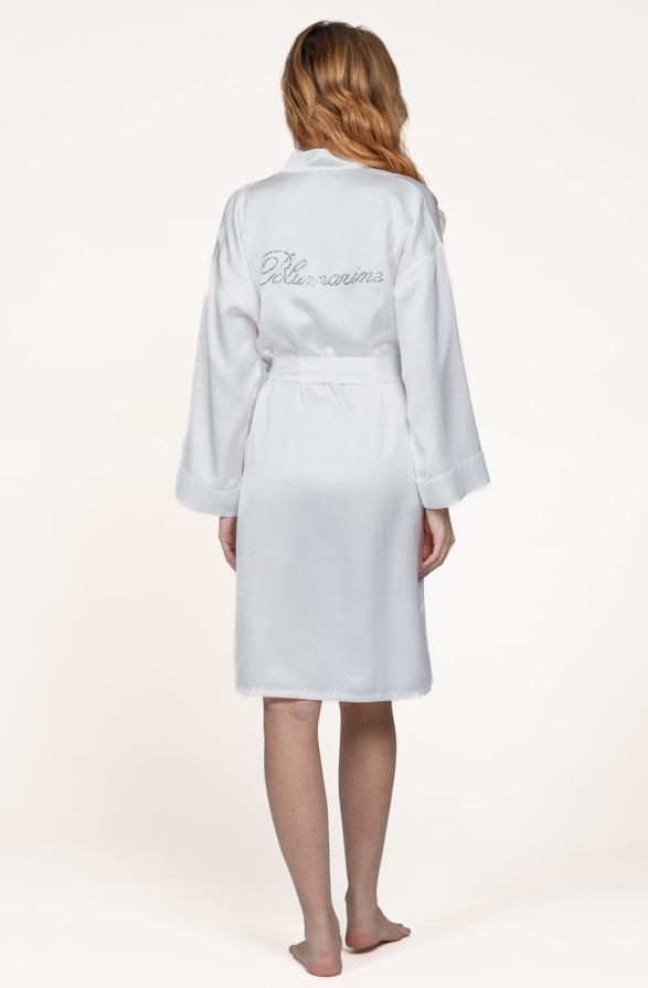 Dressing gown Glamour 44 Avorio