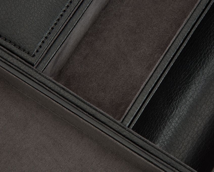 Blake Valet Tray With Cuff Grey