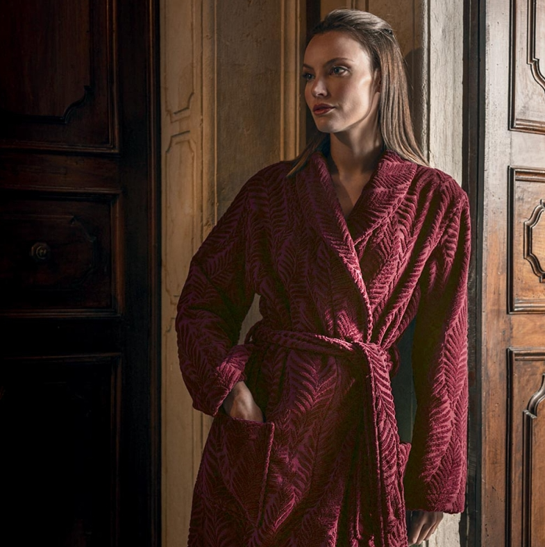 Банный халат Felci S Burgundy