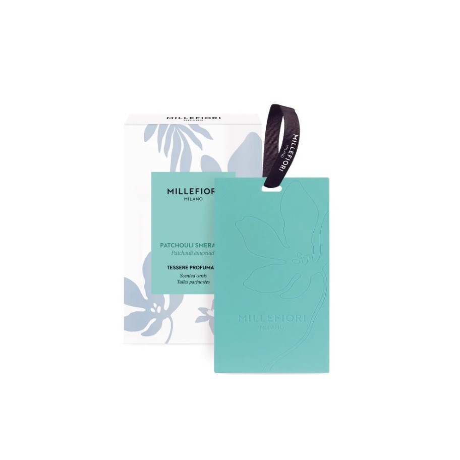 Set de 3 plicuri parfumate pentru garderobă Patchouli Smeraldo