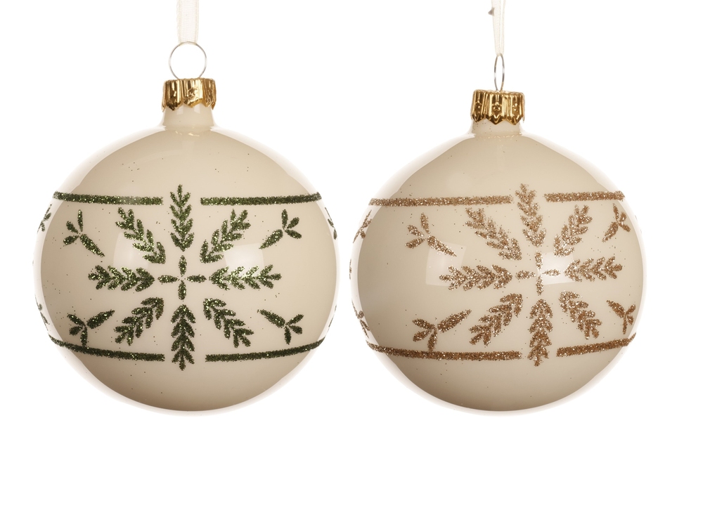 Jucărie brad Snowflake Border D8