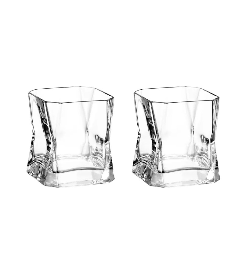 Cibi Crystal whiskey glass Double Old Fashion