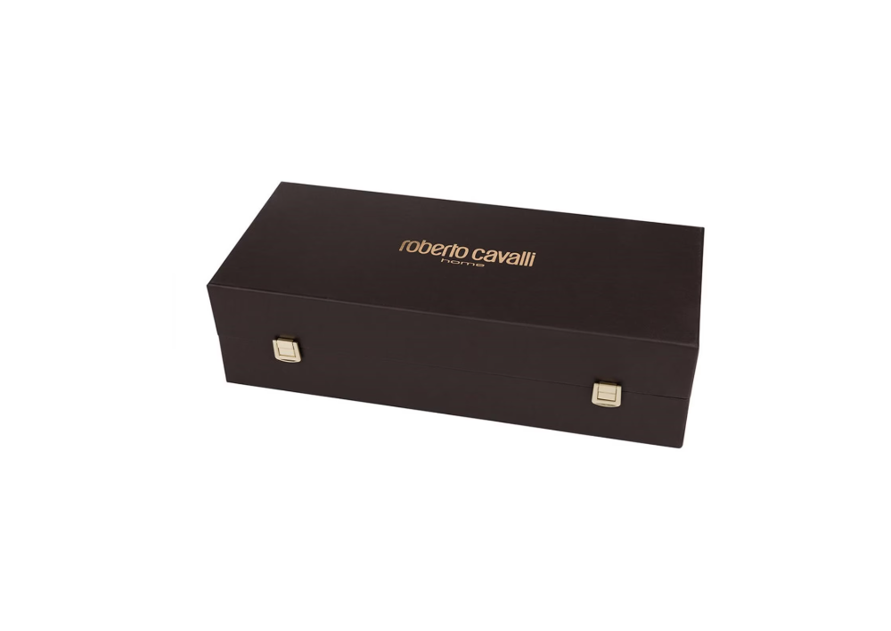 Monogram Gold Set de 2 cești de ceai și farfurii