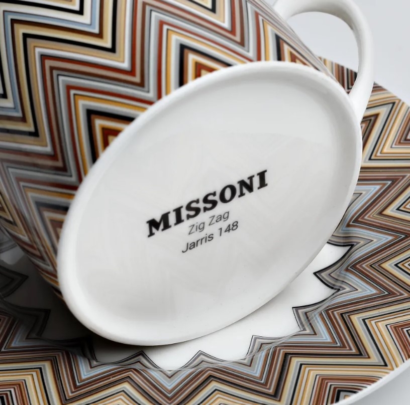 Zig Zag Jarris 148 Set of 2 tea cups and saucers