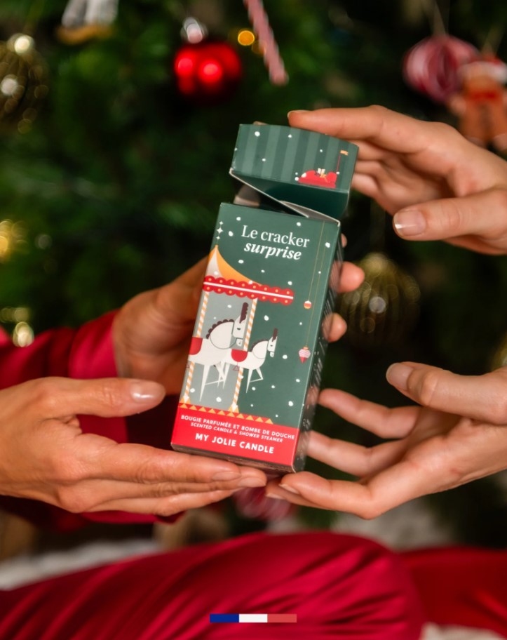 Gift box Cracker Sapin en Fête