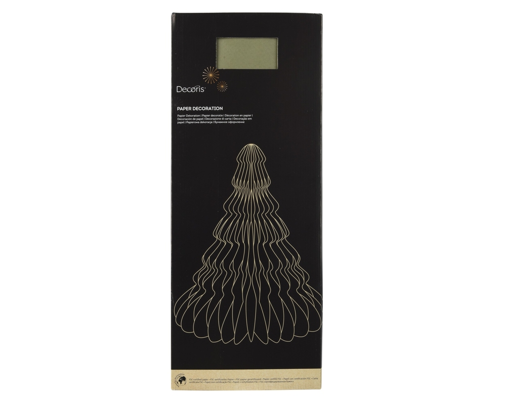 Decoration Tree Paper H90 Green